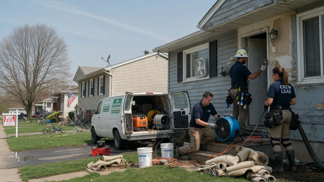 Flood Cleanup in Long Pond, PA near me