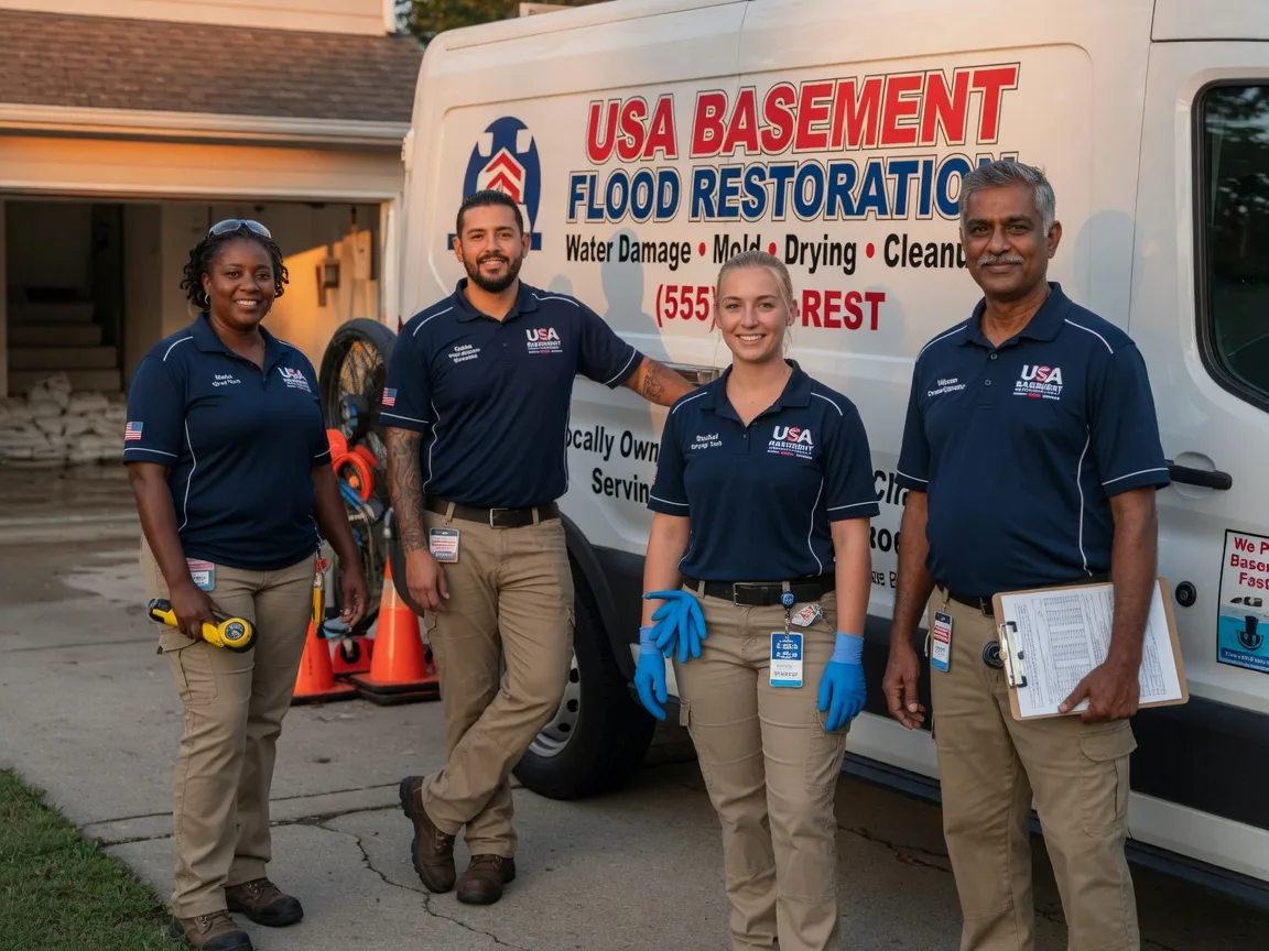 Basement Flood Cleanup company in Long Pond, PA